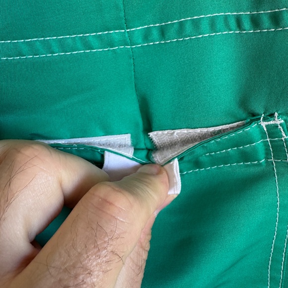 UFC‎ Mens Board Shorts Green White Size 36 Swim Surf Beach Vacation Streetwear - Picture 6 of 16